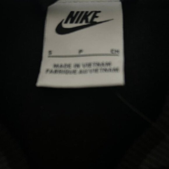 NIKE Sportswear Destroyer Leather & Wool Blend Varisty Bomber Jacket Size S NWT - Picture 14 of 16